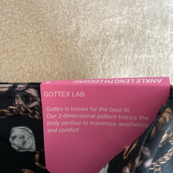 X by Gottex Chain Link Ankle Leggings - Size S - Picture 8 of 11